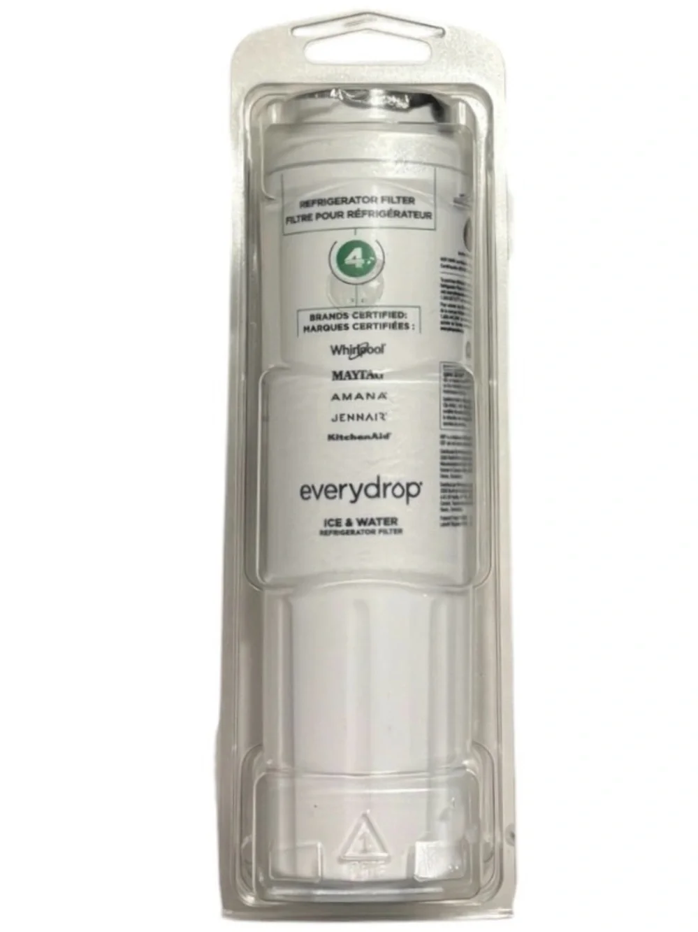 NEW Everydrop by Whirlpool Filter 4 EDR4RXD1 Genuine Refrigerator Water Filter